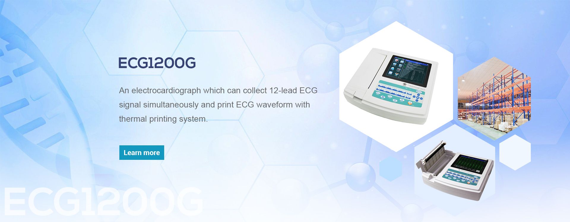 ECG1200G Twelve channel ecg machine