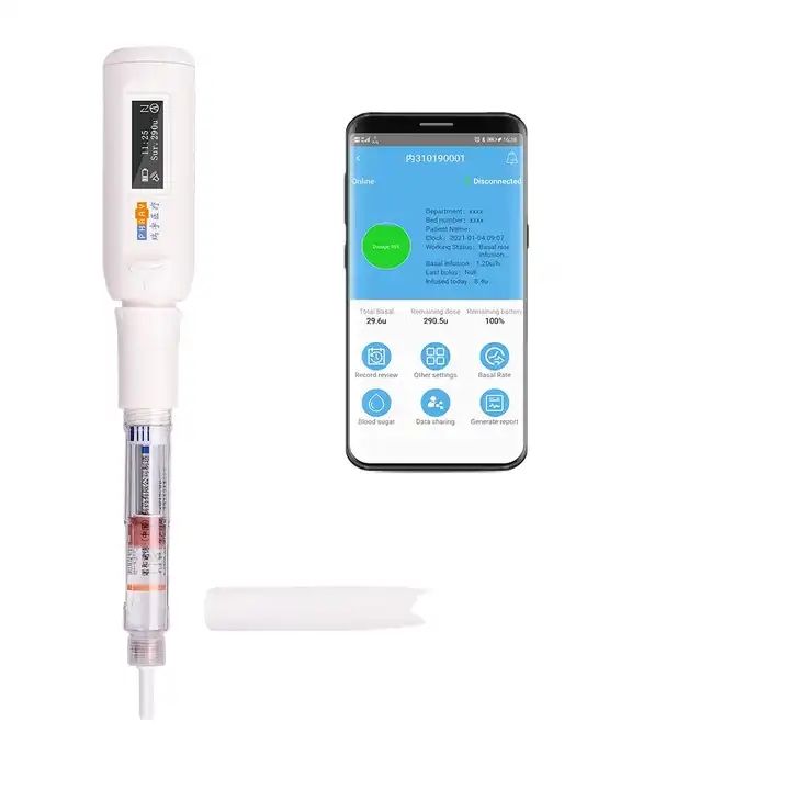 Electronic insulin injection pump portable insulin pump