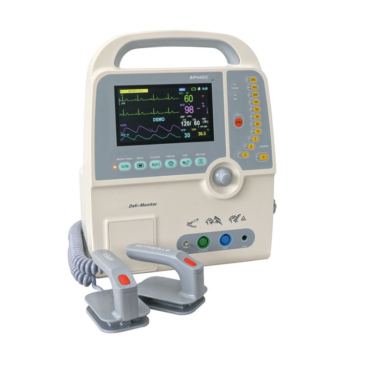 8000D biphasic defibrillator monitor