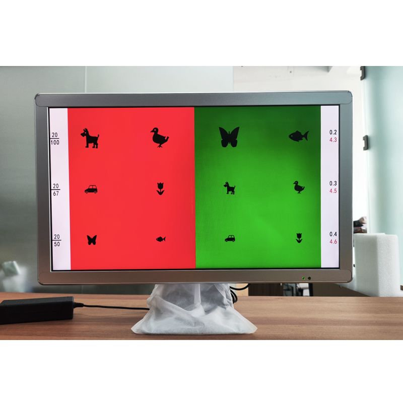 23 inch LED LCD display screen vision screening instrument