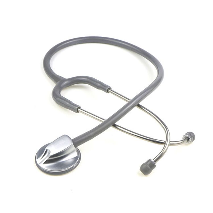 MEK-2055A  Yaguang silver shell stethoscope zinc alloy single head stethoscope