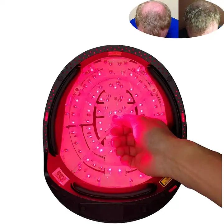 8000B Low-level light therapy portable laser helmet
