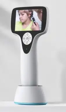 Medical grade polycarbonate otoscope camera LED video otoscope MEK-VOT