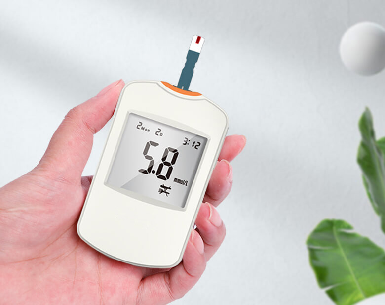Voice announcements blood glucose test blood glucose meter MEK-302